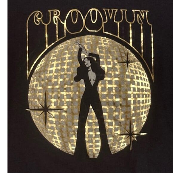 Marine Layer Respun Graphic Classic Crew in Faded Black S - Picture 3 of 8